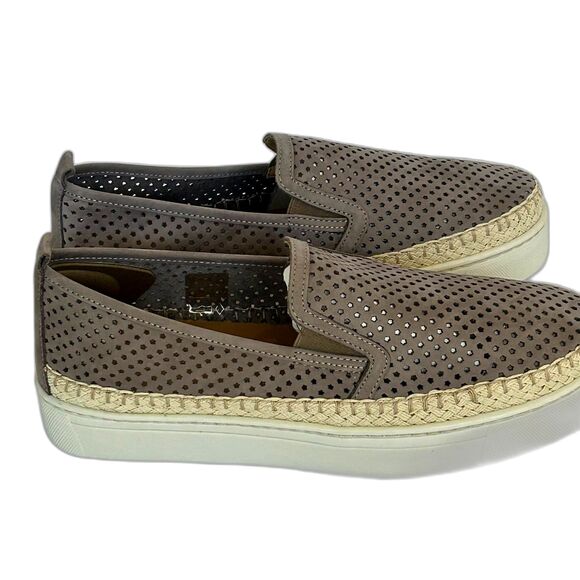 The Flexx Sneakers Women’s Size 7.5 Color Light Wine Slip-on Espadrille Style - Picture 3 of 12